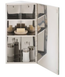 rak riva corner mirror cabinet second image