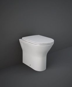 RAK BACK TO WALL RIMLESS TOILET MAIN IMAGE WHITE