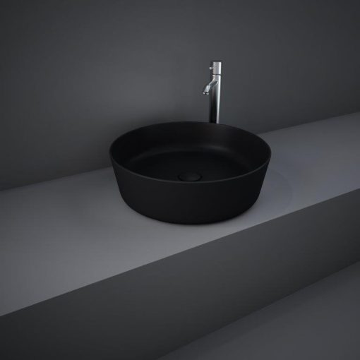 RAK FEELING COUNTERTOP WASH BASIN MAIN IMAGE BLACK