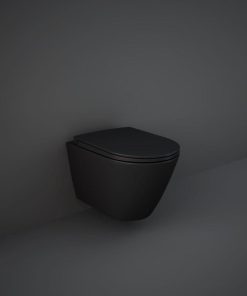 RAK WALL HUNG WC MAIN IMAGE BLACK