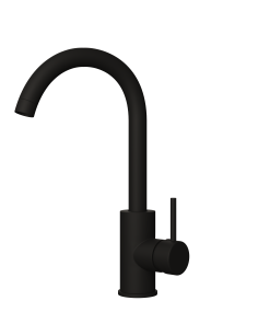 matt black kitchen tap