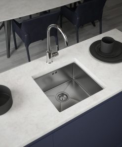 Brushed Stainless Steel Kitchen Sink 1.0 bowl