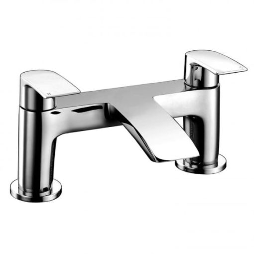 rak curve bath filler chrome main image