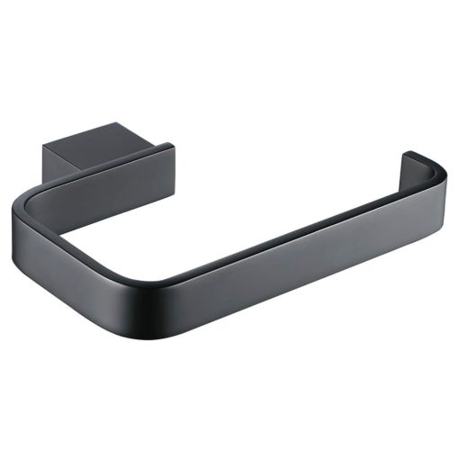 RAK TOILET ROLL HOLDER BLACK MAIN IMAGE