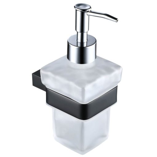 rak moon soap dispenser black main image