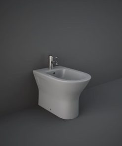 RAK BACK TO WALL RIMLESS BIDET MAIN IMAGE GREY