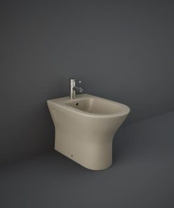 RAK BACK TO WALL RIMLESS BIDET MAIN IMAGE CAPPUCCINO