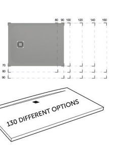 Rak shower tray colour chart main image